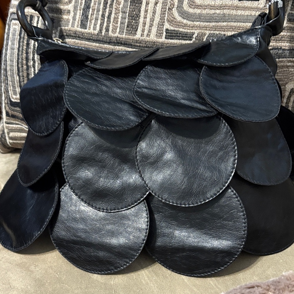 Black Leather Women's Bag